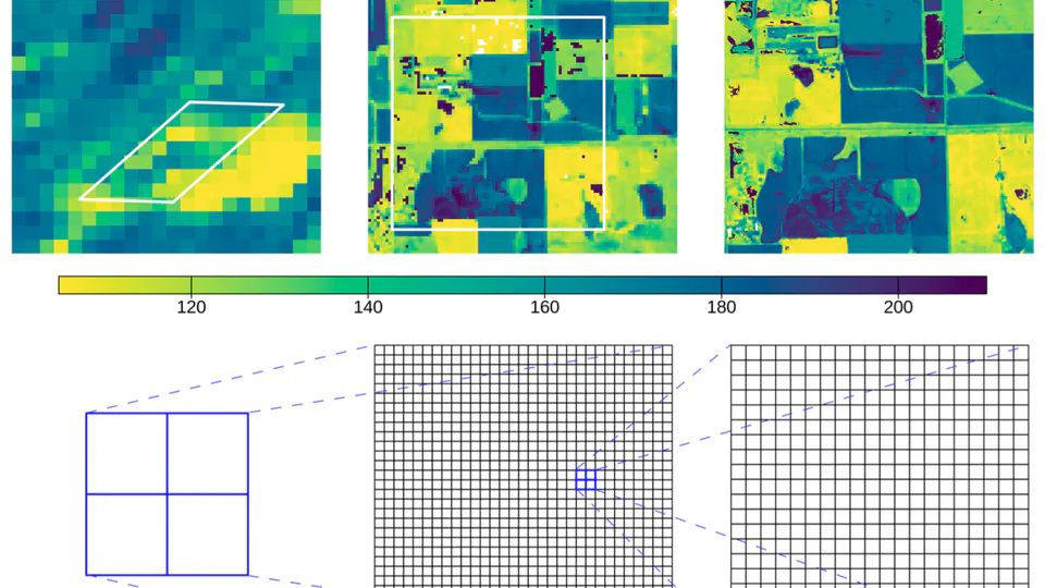 Multiscale Analysis of Land Surface Phenology